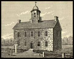 Sketch of a Local Courthouse, from The Missing Chapter: Untold Stories of the African American Presence in the Mid-Hudson Valley